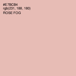 #E7BCB4 - Rose Fog Color Image
